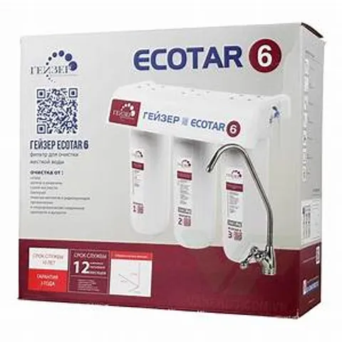 Máy lọc nước Nano Geyser Ecotar 6 - Xuất xứ: Liên Bang Nga - Hàng chính hãng - BH 3 năm