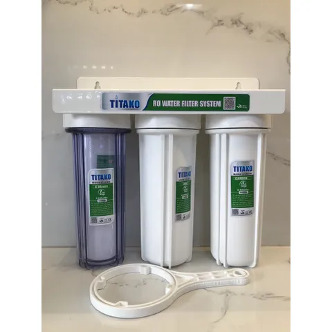 Bộ lọc thô Titako 10 inch - Lọc nước sinh hoạt sạch, hiệu quả, dễ dàng lắp đặt cho gia đình, bảo vệ sức khỏe nguồn nước.