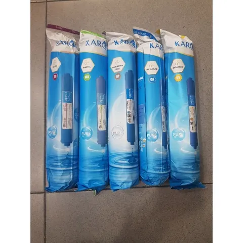 Bộ 5 lõi lọc nước Karofi T33, Mineral, ORP Alkaline, Hydrogen, Nano - Thay thế cho máy lọc Karofi M-I2210/UH, Nâng cao chất lượng nước uống
