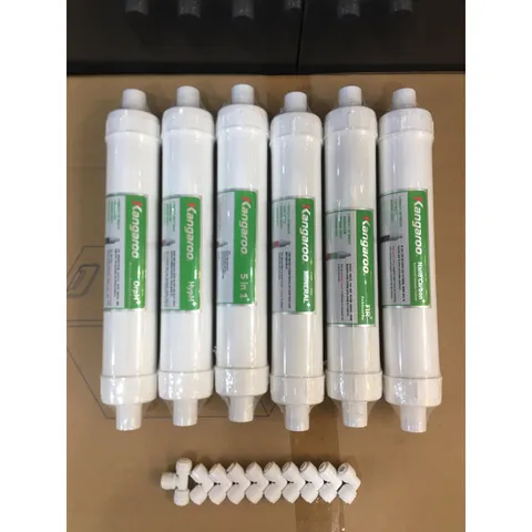 Bộ 6 Lõi Lọc Nước Kangaroo Hydrogen Chính Hãng - Bổ Sung Khoáng Chất Để Tạo Nước Sạch, Tự Nhiên Và An Toàn