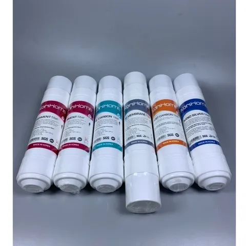 Bộ 8 Lõi Lọc Nước Korihome WPK-G60 - Gồm Sediment, Pre Carbon, RO, Post Carbon, Hydrogen, Nano Silver - Thiết Bị Gia Dụng Cần Thiết