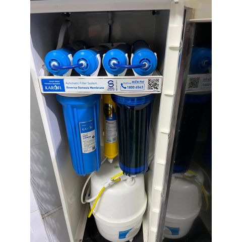 Bộ 3 Lõi Lọc Nước Karofi Số 123 - Lõi Thay Thế Chính Hãng Cho Máy Lọc Karofi K8RO-H - Xử Lý Nước Cứng, Loại Bỏ Cặn Bẩn