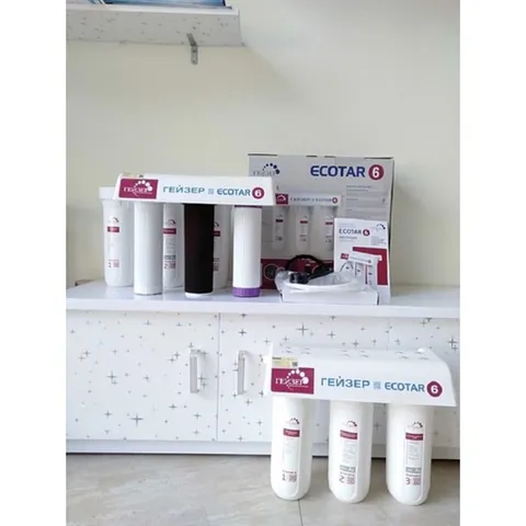 Máy lọc nước Nano Geyser Ecotar 6 KÈM LỌC THÔ made in Nga 2019 , hàng chính hãng