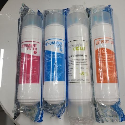 Bộ 4 Lõi Lọc Nước Hàn Quốc 25cm RO Thay Thế Máy Lọc Cuckoo - Chất Lượng Cao, Giúp Khử Tạp Chất và Diệt Khuẩn
