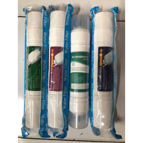 Bộ 4 Lõi Lọc RO Hàn Quốc - Lõi Thay Thế Máy Lọc Nước Nóng Lạnh - Giúp Loại Bỏ Tạp Chất và Vi Khuẩn An Toàn cho Sức Khỏe