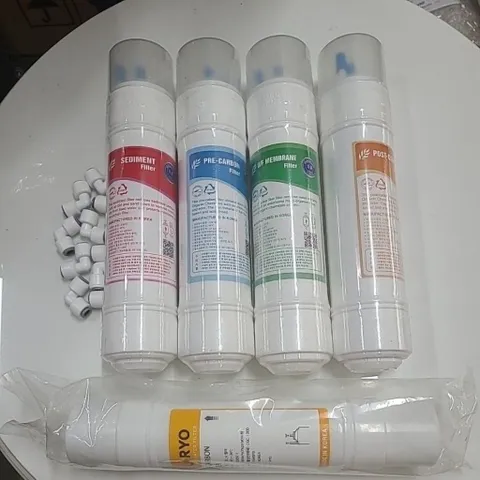 Bộ 5 lõi lọc Hàn Quốc cho máy Newlife P3205, P3206 - sediment - pre carbon - UF - Post carbon - TCR, lõi dài 29cm