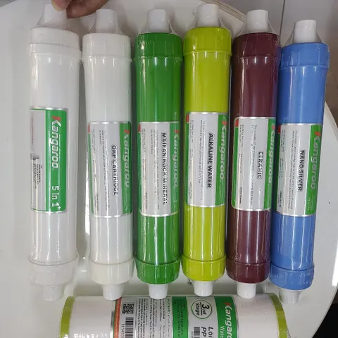 Bộ 6 Lõi Lọc Nước RO Chức Năng 5678910 Kangaroo Chính Hãng - Thay Thế Máy Lọc Nước KG10A3, Đảm Bảo Chất Lượng Nước Sạch 12-18 Tháng