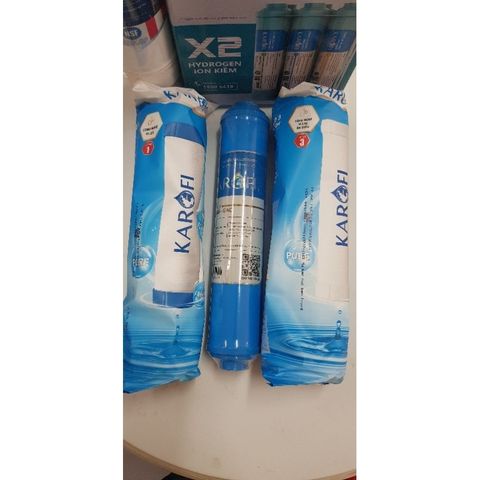 Bộ 10 Lõi Lọc Nước Karofi KAQ-C10 - Chất Lượng Cao, RO 100GPD Mỹ, Hiệu Suất Smax 6.2 - Thay Thế Dễ Dàng, Lọc Tạp Chất Tối Ưu