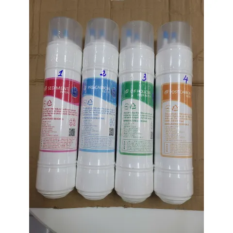 Lõi Lọc Nước Made in Korea Đầu U 28cm - Sediment, Pre-carbon, UF Membrane, Post-carbon - Giải Pháp Lọc Nước Sạch Hiệu Quả