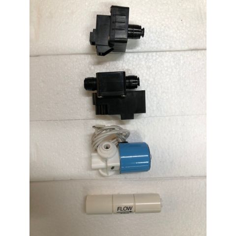Linh Kiện Lọc Nước - Bộ Van Áp Thấp, Van Từ 24V, Van Áp Cao, Van Thải Flow 300 - Nối Nhanh Dây 6mm, Phụ Kiện Máy Lọc RO
