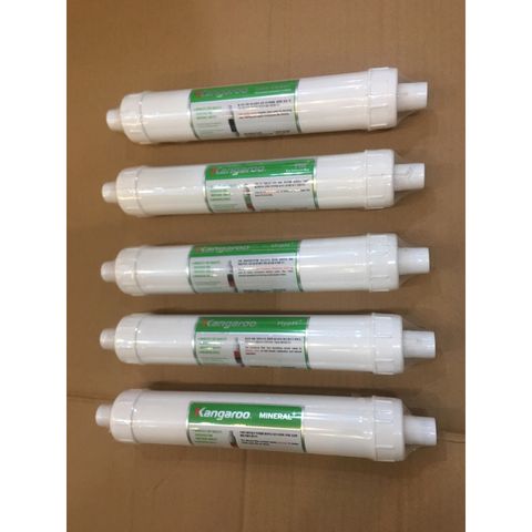 Combo 5 Lõi Lọc Nước Hydrogen Kangaroo Chính Hãng - Bổ Sung Oxy Hóa, Tạo Điều Kiện Kiềm, Loại Bỏ Clo, Cải Thiện Chất Lượng Nước