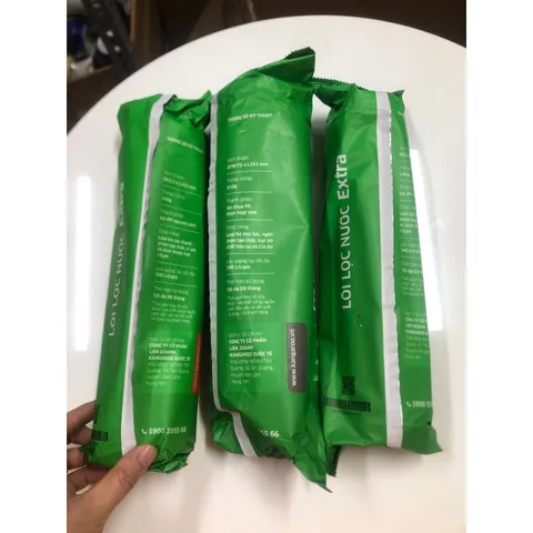 Bộ 3 Lõi Lọc Nước Kangaroo 123 Extra Chính Hãng - Hệ Thống Lọc Nước RO, Loại Bỏ Tạp Chất, Kim Loại Nặng, Tuổi Thọ Lên Đến 12 Tháng