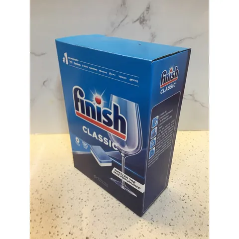 HỘP 110 VIÊN RỬA BÁT FINISH CLASSIC - Hàng Chính Hãng  - Sử dụng được cho đa dạng các dòng máy như Electrolux, Candy...