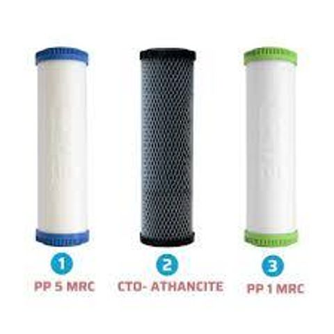 Bộ 3 Lõi Lọc Nước Daikiosan 123 - Lõi Lọc Thô PP, CTO Than Hoạt Tính, PP 1 Micron - Giải Pháp Lọc Nước Sạch Uống Tốt Nhất