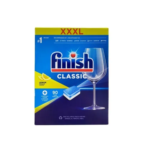 [KM] Sản phẩm FINISH ( Hộp 90 Viên - Muối 2Kg - Nước Bóng 800ML) - Hàng chính hãng