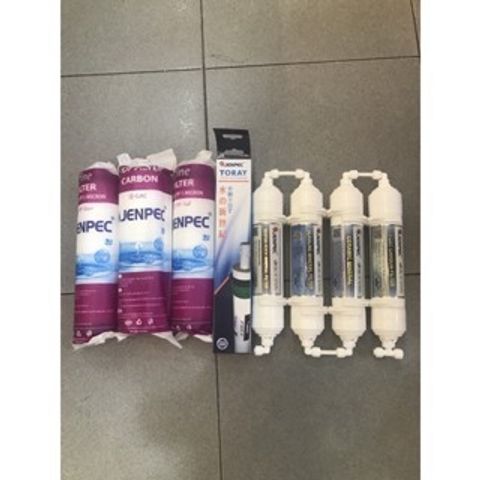 Combo 8 Lõi Lọc Nước Jenpec Chính Hãng - Tương Thích Với Máy Lọc RO Kangaroo, Karofi, Sunhouse và Hơn Thế Nữa