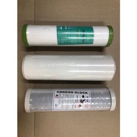 Bộ 3 Lõi Lọc Thô 10inch cho Máy Lọc Nước RO - PP5, OCB-GAC, CTO - Bảo Vệ Nước Sạch và An Toàn