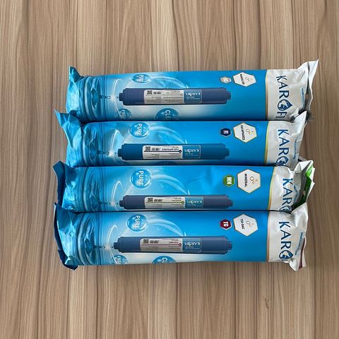 Bộ 4 Lõi Lọc Khoáng Karofi T33, Mineral, Far Infrared, Nano Silver - Giải Pháp Nước Uống An Toàn, Bổ Sung Khoáng Chất