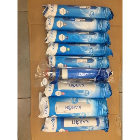 Combo 9 Lõi Lọc Nước KAROFI Chính Hãng - Lọc Sạch Vi Khuẩn, Nguồn Nước Tinh Khiết An Toàn Cho Gia Đình