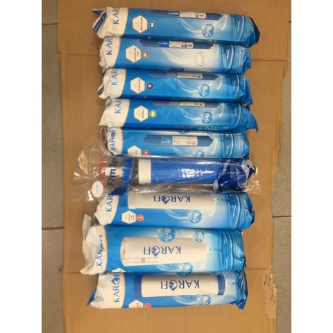 Combo 9 Lõi Lọc Nước KAROFI Chính Hãng - Lọc Sạch Vi Khuẩn, Nguồn Nước Tinh Khiết An Toàn Cho Gia Đình