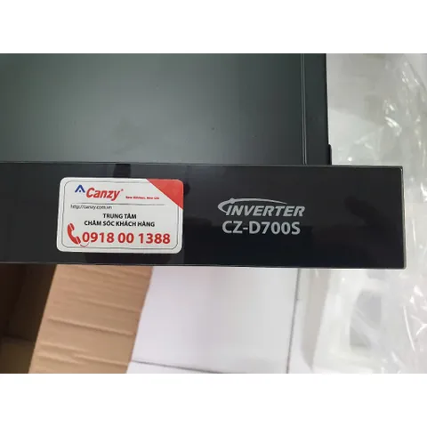 Máy hút mùi âm tủ Canzy CZ-D700S - Cảm ứng Inox Kính 70cm, Công Suất 750m3/h, Độ ồn < 48dB, Thiết Kế Hiện Đại, Dễ Dàng Sử Dụng