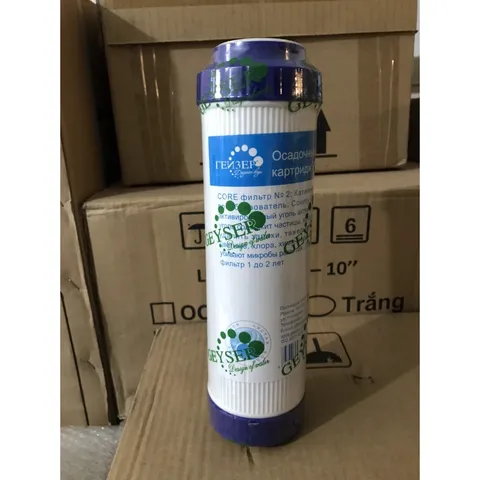 Combo Lõi lọc nước Geyser: cation , Gac , Disruptor