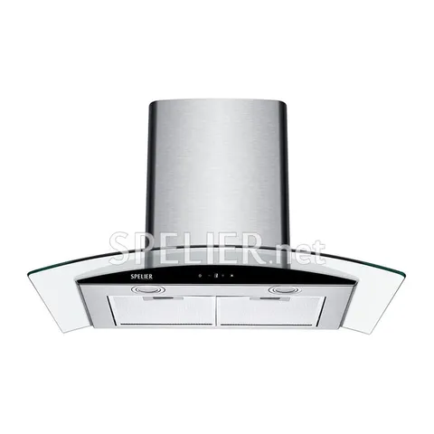 Hút mùi Spelier SP 654GT, hút mùi kính cong điều khiển cảm ứng