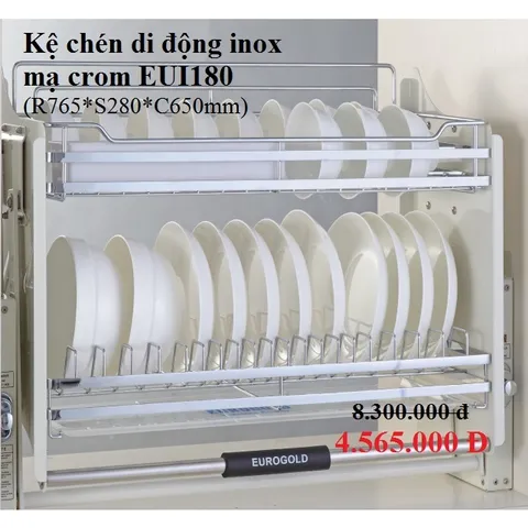 KỆ CHÉN NÂNG HẠ DI ĐỘNG EUROGOLD