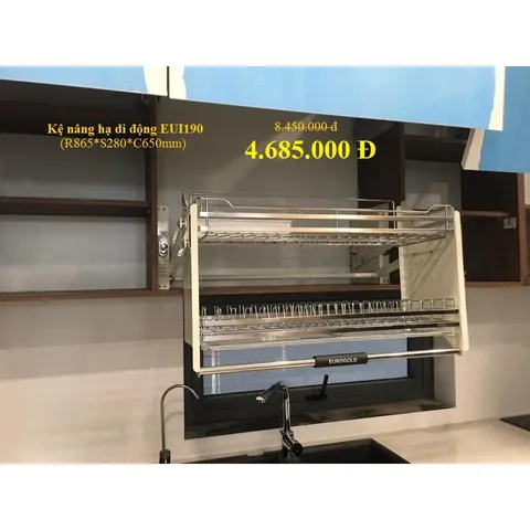 KỆ CHÉN NÂNG HẠ DI ĐỘNG EUROGOLD