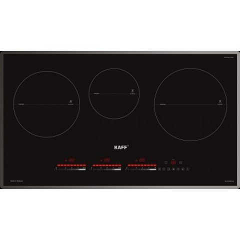 Bếp Từ 3 Vùng Nấu KAFF KF-IG3001II - Mặt Kính Crystal Siêu Bền, Tiết Kiệm Điện, Chức Năng Thông Minh, Nhập Khẩu Malaysia