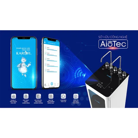 MÁY LỌC NƯỚC NÓNG LẠNH KAROFI KAD-D52
