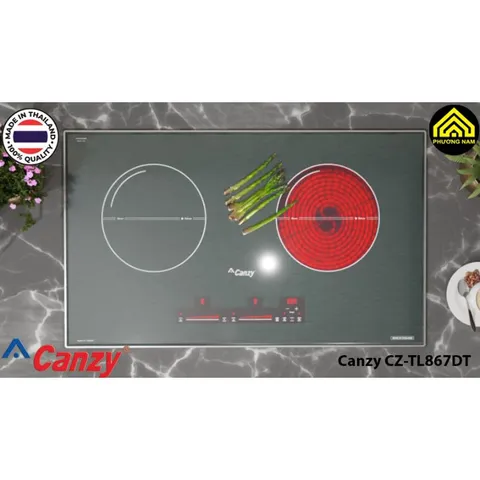 Bếp điện từ Canzy CZ TL867DT |Nhập khẩu nguyên chiếc tại Thái Lan - Bảo hành 3 năm chính hãng
