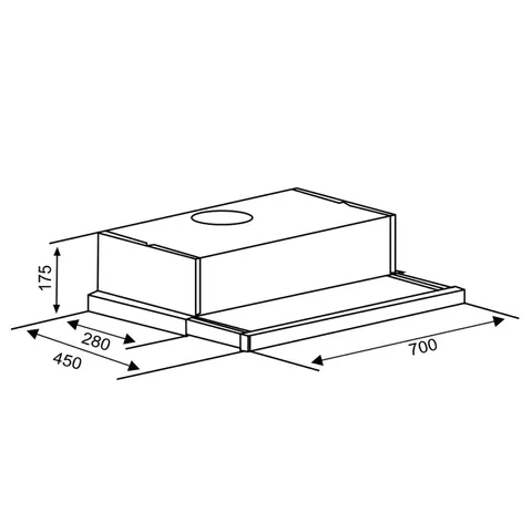 Máy Hút Mùi Latino LT AT-700G - Thiết Kế Sang Trọng, Công Suất 750m³/h, Khử Mùi Hiệu Quả, Bảo Hành 36 Tháng