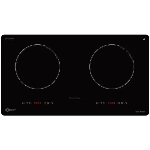 Bếp Từ Đôi D'Mestik ML207 DKI - Tiết Kiệm Điện, Bền Bỉ, An Toàn Cho Gia Đình - Chức Năng Tự Động Tắt, Hẹn Giờ, Chống Tràn