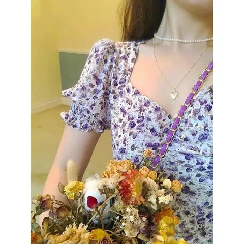 đầm maxi dáng dài xẻ