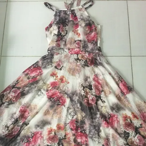 Thanh lý đầm maxi voan lụa mua shop
