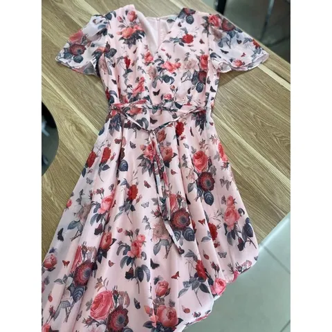 pass đầm siêu xinh,chất tằm nhật l