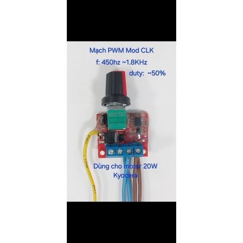 [20W] - Motor BLDC Nidec 20W diy quạt B3, lắp trong máy photo của hãng KYOCERA(Japan)