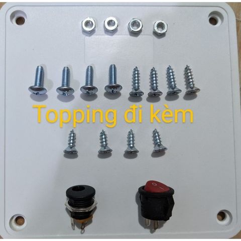 [12v1a] - Full combo chế quạt B2: Motor Nidec 12V1A, PWM, Lồng, Thân Quạt, Đế, Cánh quạt Senko B2 - [ ĐỌC KỸ MÔ TẢ ]