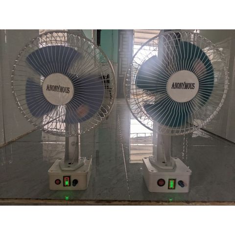 [Phiên bản đặc biệt chân cao] - Full linh kiện chế DIY quạt B2, quạt tích điện