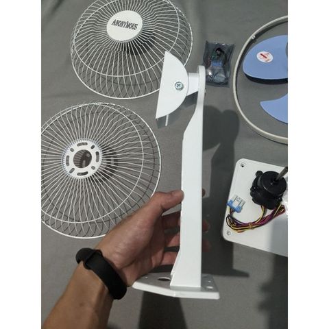 [Phiên bản đặc biệt chân cao] - Full linh kiện chế DIY quạt B2, quạt tích điện