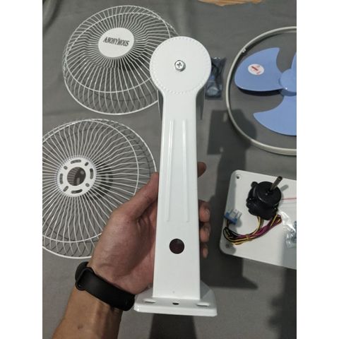 [Phiên bản đặc biệt chân cao] - Full linh kiện chế DIY quạt B2, quạt tích điện