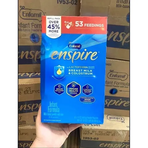 Sữa Bột Enspire Hộp Giấy 850gr - Siêu Phẩm Dinh Dưỡng Cho Trẻ Em, Hàng Chính Hãng Date 2026