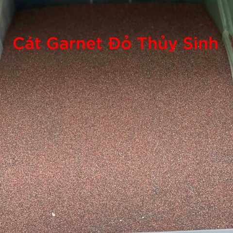 Cát Garnet Đỏ Thủy Sinh - Cát Mịn Màu Đỏ Óng Trang Trí Hồ Cá Cảnh, Bảo Vệ Môi Trường, An Toàn Cho Sinh Vật Thủy Sinh