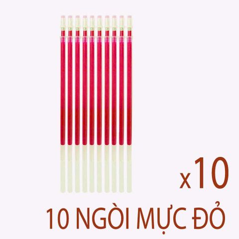 Ngòi Mực Đỏ 0.7mm Chuyên Dụng - Viết Chữ Hán Mượt Mà, Không Bay Mực - Lý Tưởng Cho Người Yêu Thích Thư Pháp