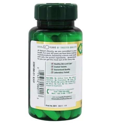 Viên uống bổ sung L-Lysine Nature’s Bounty 1000mg Mỹ - 60 viên hỗ trợ sức khỏe, đẹp da, dinh dưỡng cho người lớn