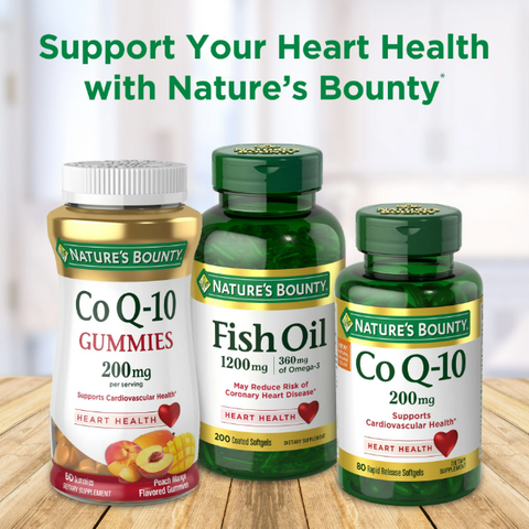 Viên Uống Dầu Cá Nature’s Bounty Fish Oil 1200mg - Omega-3 Dinh Dưỡng Hằng Ngày, Dễ Uống, Mỹ