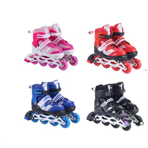 Giày Patin Phát Sáng Cho Trẻ Em - Đồ Chơi Vận Động 3 Bánh An Toàn, Kích Thích Phát Triển Kỹ Năng Vận Động