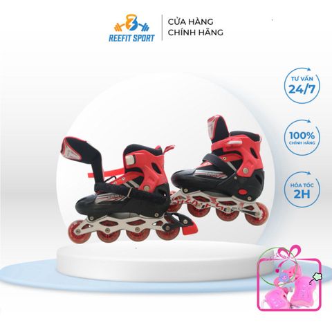Giày Trượt Patin Trẻ Em Chất Lượng Cao - 4 Bánh Xe PU Phát Sáng, Nhiều Màu Sắc và Kích Cỡ S/M/L