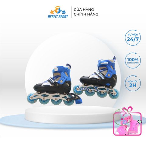 Giày Trượt Patin Trẻ Em Chất Lượng Cao - 4 Bánh Xe PU Phát Sáng, Nhiều Màu Sắc và Kích Cỡ S/M/L